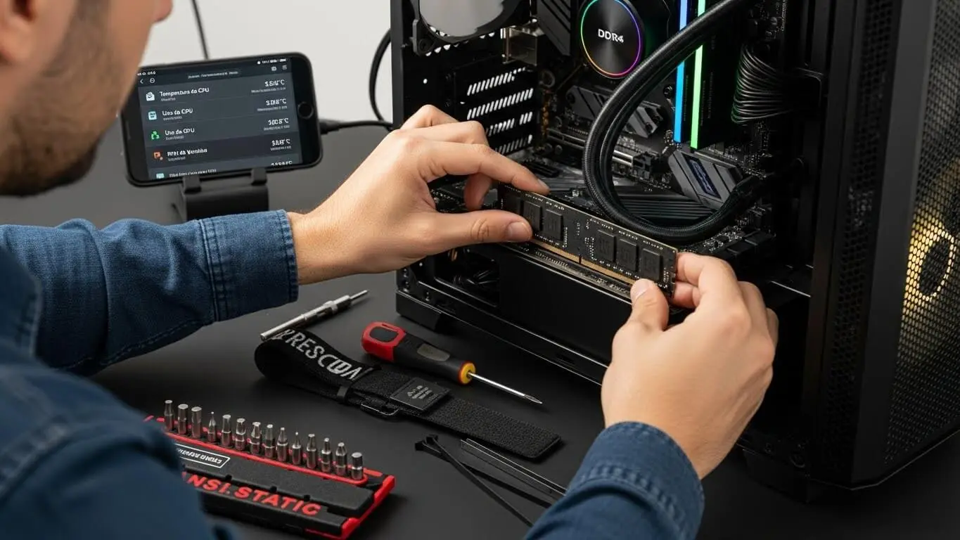 Do Planejamento à Otimização: Seu PC Gamer Pronto para a Ação