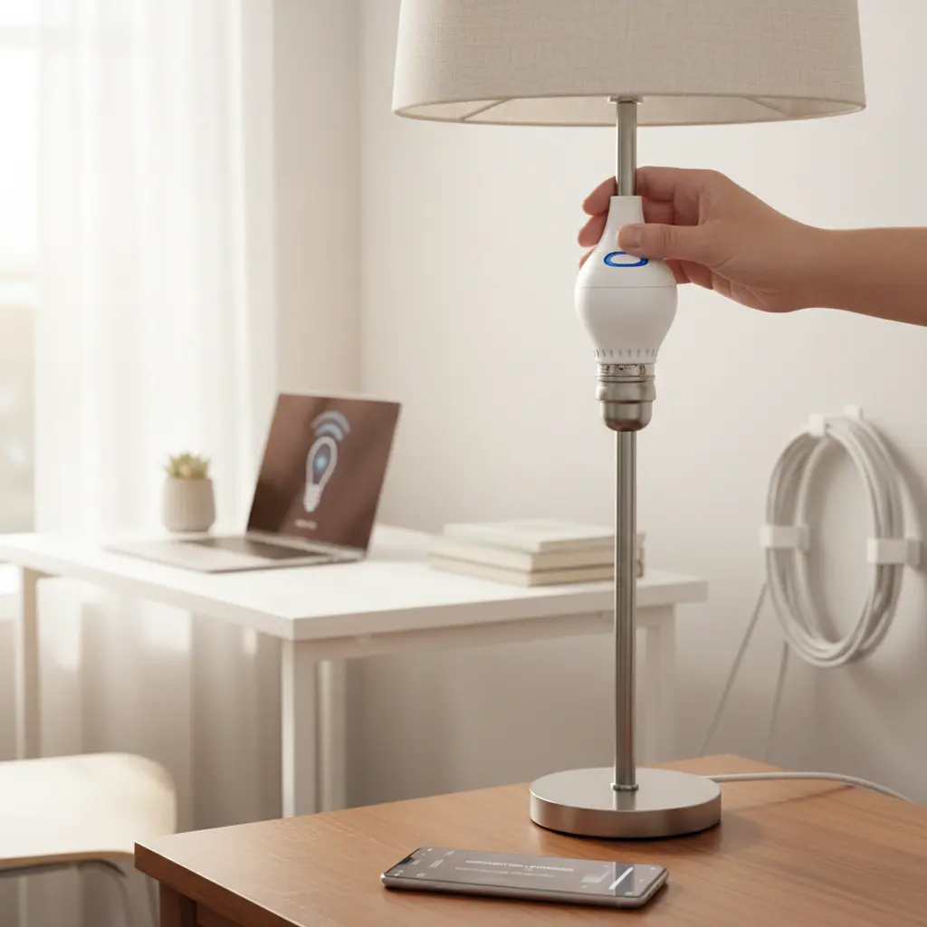 A Vantagem das Lâmpadas Smart Sem Hub