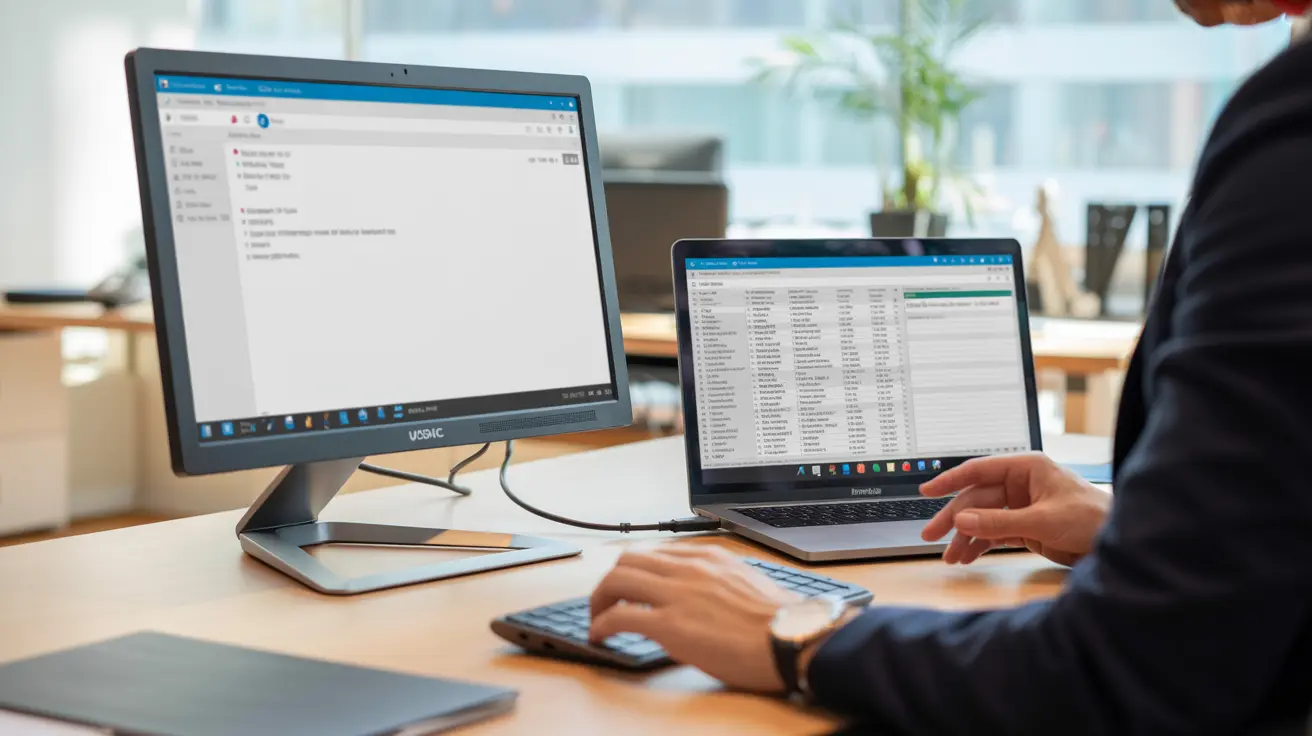 A Transformação do Trabalho com Monitores Portáteis USB-C